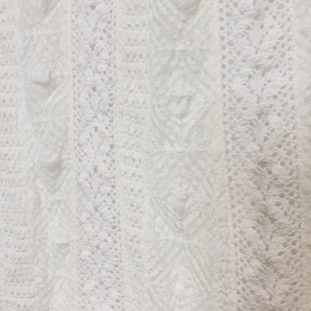 Anthropologie Meadow Floral Lace Crochet Melange Blouse Size Extra Small